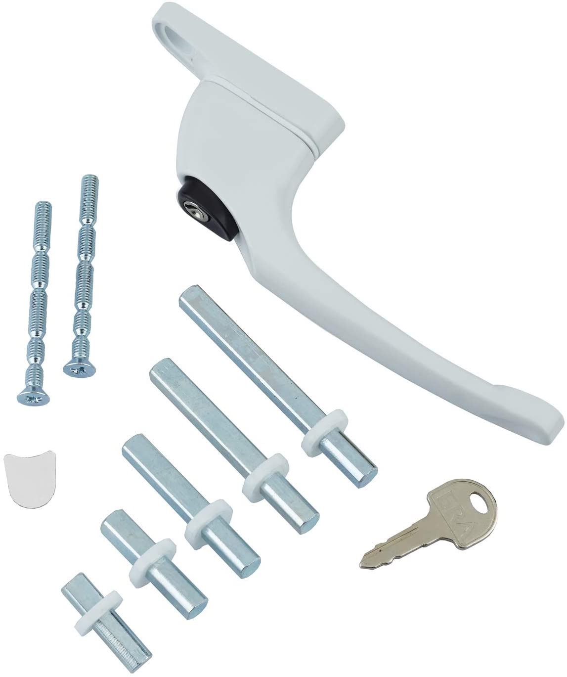 مقابض نوافذ UPVC بيضاء